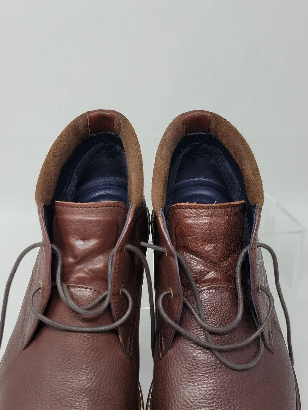 Cole Haan Men's Size 10 M Brown Leather Chukka Boots Woodbury C26152 Pre-owned